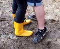 Archivbild: Heike Unger
Ein bisschen wie Wacken 2023: Auch bei der G.O.N.D. 2019 in Kreuth tanzten die Fans im Schlamm.