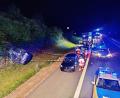 Bild: Kreisbrandinspektion Amberg-Sulzbach
In der Nacht auf den 4. August kam es auf der A6 zu zwei Unfällen.