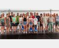 Bild: chl
Vorsitzender Thomas Heckmann (Zweiter von rechts) nimmt zahlreiche Ehrungen für langjährige Mitgliedschaft und herausragende sportliche Erfolge vor.
