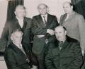 Archivbild: gi
Mit diesen Männern begann im Jahr 1953 die Erfolgsgeschichte des Schützenvereins „In Treue fest“ Gebhardsreuth-Grub-Isgier: Egid Bodensteiner und Ignaz Wittmann (vorne, von links) sowie Johann Kick, Heinz Pude und Josef Baier (hinten, von links). Nicht auf dem Bild ist Hans Braun aus Gebhardsreuth.