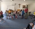 Bild: kwl
Der Renner ist bei der Musikschule Neustadt/WN der neu gegründete Kinderchor unter der Stabführung von Angela Sauer.