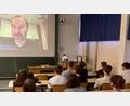 Bild: ero
Vom Forschungsschiff in den Erdkunderaum: Philipp Brandl war via Zoom-Konferenz Gast am Erasmus-Gymnasium.