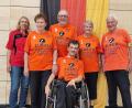 Bild: Voit
Knapp am Treppchen vorbei, aber ein vierter Platz bei der Deutschen Meisterschaft ist aller Ehren wert. Von links: Evi Voit, Barbara Engmann, Karl Voit, Christoph Voit, Gertrude Stock und Hans Stock.