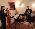 Bild: prh
Mit dem Konzert des hoch dekorierten "Arcis Saxophon Quartett" mit Claus Hierluksch , Anna-Marie Schäfer, Ricarda Fuss und Jure Knez (von links) erlebten die Wurzer Sommerkonzerte am Samstag einen Höhepunkt.