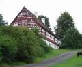 Bild: Thomas Schaller
Das Egerländer Fachwerk, hier ein Beispiel aus Bad Neualbenreuth, begleitet den Wanderer auf der zweiten Etappe des Nurtschwegs.