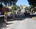 Bild: fz
An der Friedhofsallee laufen die Arbeiten bis zum Grünsfelder Platz an. Die Dorferneuerung genießt aber auch einen Fördersatz von 80 Prozent.