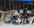 Archivbild: gb
Die Blue Devils Weiden treffen auch in der kommenden Saison auf den EV Füssen (Szene aus einer früheren Partie). Die Allgäuer erhielten nachträglich die Zulassung für die Oberliga Süd.