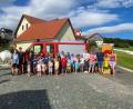 Bild: Feuerwehr Rosall/exb
Über 30 Kinder nahmen am Ferienprogramm der Feuerwehr Rosall teil.