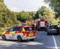 Bild: Hösamer
Allein etwa 70 Kräfte der Feuerwehr waren bei einem schweren Verkehrsunfall am Sonntag b ei Bruck eingesetzt, dazu Sanitäter, Notärzte und Polizei. Zwei Schwerstverletzte wurden mit Hubschraubern in Kliniken geflogen.