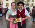 Bild: ge
Tanja und Manuel Mignon sind das Oberkirwapaar der „Alten“ bei der Woizkirwa.