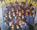 Archivbild: omu
Eine Erinnerung an alte Zeiten: Die Blaskapelle Floß in damaliger Besetzung. Jetzt spielen die Musiker wieder auf.