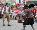 Bild: kro
Mittelalterliche Kämpfe wurden dem Publikum am Samstagnachmittag bei den Wallenstein-Festspielen in Eger (Cheb) präsentiert.