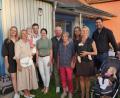 Bild: fvo
Isidor Stahl (Mitte) feiert im Kreise seiner Familie seinen 80. Geburtstag.