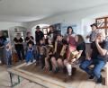 Bild: jua
Die "Ziachfuchs-Musikanten" sorgen beim ersten Harmonika-Treffen im Freilandmuseum im Matzhof für gute Stimmung.