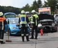 Bild: gf
Am Mittwoch sind zwei Autos bei Greßmühle (Immenstetten/Gemeinde Freudenberg) zusammengestoßen.