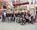 Bild: hcz
Die Reisegruppe der "Höhe 309" in der Altstadt von Bernkastel. Vorsitzende Rosi Polland (vorne, Vierte von links) hat die Reise organisiert.