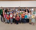 Bild: Gemeinde Leonberg/exb
23 Kinder beteiligten sich an der Ferienprogramm-Aktion des Schützenvereins Großensees. Über das Interesse freuten sich (von links) Jugendleiterin Christine Gradl, Vorsitzender Helmut Kipferl, Jugendleiter Josef Haberkorn und Jugendbeauftragte Tanja Wettinger.