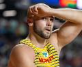 Bild: Sven Hoppe
Die Enttäuschung steht Julian Weber ins Gesicht geschrieben. Dabei zeigte der Speerwerfer noch eine der besseren deutschen Leistungen bei der WM in Budapest. Am Ende blieb er aber ohne Medaille und wurde Vierter.