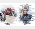 Grafik: Maderer, Romy
Die beiden junge Frauen waren in Lützerath vor Ort: Ronja Künkler als Demonstrantin, Milena Leidl als Polizistin.

Bilder: Ronja Künkler; Bereitschaftspolizei Nürnberg, Grafik: Romy Maderer