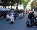 Bild: Kunz
Die Vespa-Fahrer aus Schwarzenbach in der Weidener Fußgängerzone.