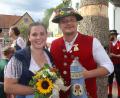 Bild: mfh
Das alte und neue Oberkirwapaar: Nadine Graf und Max Klose.