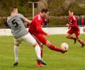 Bild: ham
Bastian Lobinger (Mitte) und seine Pfreimder empfangen am Dienstag im Halbfinale des Totopokals den SV Schwarzhofen.