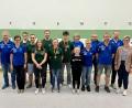 Bild: nza
Die Teilnehmer von Thumsenreuth an der Deutschen Meisterschaft (von links): Trainer Wolfgang Schraml, Sportleiterin Michaela Haubner, Matteo Greger, Ramon Porsch, Sophie Härtl, Felix Völkl, Mila Schieder, Jakob Tretter, Leonie Härtl, Sonja Weiß, Melanie Fröhlich, Karlheinz Hein, Stefan Hein, Simon Weiß und Bürgermeisterin Marion Höcht.