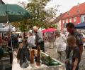 Bild: mh
Beim Schutzengelmarkt ist bei schönstem Wetter einiges geboten.