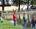 Bild: rgr
Wegen des "Schnupperangelns" herrscht reges Treiben am Stadtweiher in Grafenwöhr.