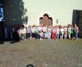 Bild: Mösbauer/exb
Die Seniorengruppe vor der Kirche in Adlerberg