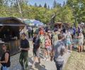 Bild: Martin Schmid/exb
Viel zu sehen und zu erleben gab es beim Waldhausfest.