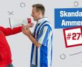 Bild: Gube, Marina
Achtung, Achtung! In der neuen Folge sprechen Faktenschecki (links) und Tracer über eine laut DJK Ammerthal "skandalöse" Schirileistung.