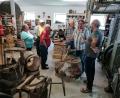 Bild: Herbert Konrad/exb
Rund 150 Interessierte besuchten beim "Tag des offenen Denkmals" die Handwerkerscheune in Matzersreuth.