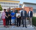 Bild: Weiß/exb
Konrektor Christian Schreiner und Rektor Werner Winderl (von rechts) freuen sich über die neuen Lehrkräfte, die in diesem Schuljahr an der Mittelschule unterrichten: (von rechts) Florian Zach, Elisabeth Prem, Florian Dickerhof, Iwona Fijolek, Paul Kißwetter, Julia Lampl und Elfriede Weiß.