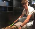 Bild: ihl
Für Daniel Weber sind abgeschnittene jetzt nachhaltige Ölfilter.
