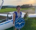 Bild: gdö
Paula Faltenbacher aus Erbendorf hat ihre ersten Alleinflüge absolviert.