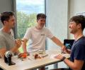 Bild: 2Lock
Das Team von "2Lock": Benedikt und Simon Bäuml sowie Martin Scherl (von links) haben ein Sicherheitssystem für E-Bikes entwickelt.