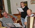 Bild: hcz
Mit böhmischer Musik begeisterten Herbert Schmid (links), Steve Ströhle (Mitte) und Peter Heidler.
