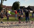 Bild: adj
Schnell nahmen die Kinder den Platz bei der offiziellen eRöffnung in Besitz