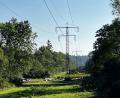 Bild: G. Pirner/exb
Die IG „Bahnstrom – so nicht!“ kritisiert die Pläne der Deutschen Bahn, Dutzende solcher Schneisen durch die nordostbayerischen Wälder zu schlagen.