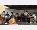 Bild: amö
Die Proben zum Konzert-Theater "Am Anfang war die Tuba" laufen auf Hochtouren.