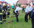 Bild: do
Zum Einsatz fertig heißt es für zwei Gruppen der Feuerwehr Speinshart unter gestrenger Beobachtung durch die Schiedsrichter.