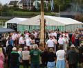 Archivbild: lei
Auf dem Sportplatz in Eschenfelden wird am Wochenende wieder ein Kirwabaum stehen.