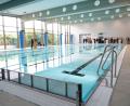 Bild: kaz
Nach drei Jahren Bauzeit konnte am Montag, 18. September, die Schulschwimmhalle in Erbendorf eröffnet und gesegnet werden.