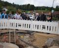 Bild: bnr
Am Beginn der Dorferneuerung werden in Weidenthal die Kanal- und Wasserleitungen erneuert. Der Gemeinderat machte sich ein Bild vom Baufortschritt.