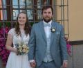Bild: dob
Jacqueline Marx und Christian Gallitzdörfer haben sich im Vohenstraußer Rathaus getraut und beginnen nun den gemeinsamen Lebensweg.