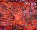 Bild: jr
Bemerkenswert dieses Kunstwerk „Rotraum“, wo Treibgut und Kunststoff als Installation und alles in Rot zu bewundern sind.