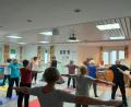 Bild: Monika Grötsch/exb
Im BRK-Heim Waldsassen wird über „Leben plus“ erneut ein Yoga-Kurs für Senioren angeboten. Die zweite Reihe in diesem Jahr war rasch ausgebucht.
