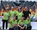 Bild: mfh
Die Gruppe der Bierläufer ging mit zwei Staffeln an den Start. Wenn man sich unterhalten kann, sind die Kilometer kürzer, so ihre Argumente.-