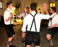 Bild: do
Viel Beifall erhielten die Schwarzenbacher Schenkelzinterer beim Jubiläum des Klostergasthofes in Speinshart